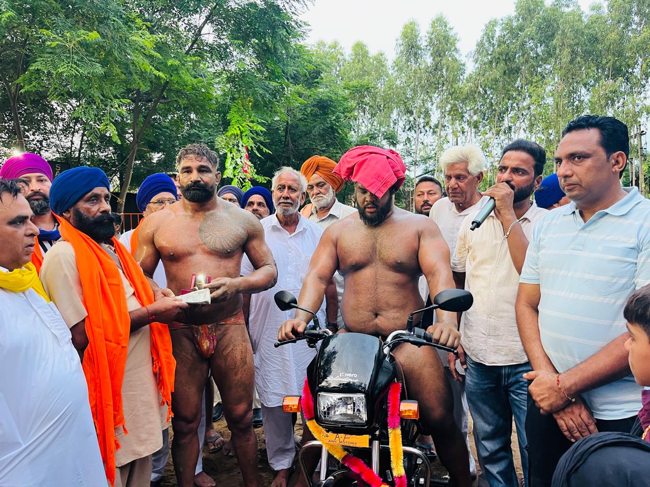 Mohit Raiya Emerges Victorious in Patka Wrestling Match